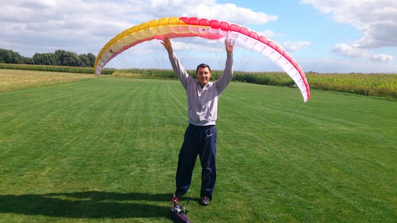 Rc paraglider
