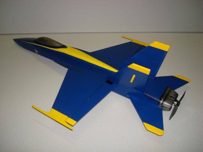 micro F-18 Hornet BLUE ANGELS
