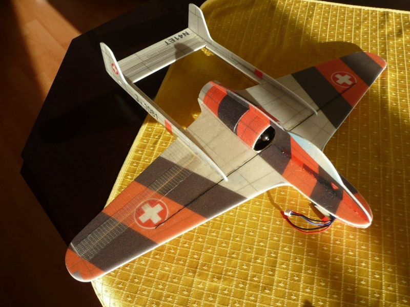 DH100 Vampire - ZNIČEN