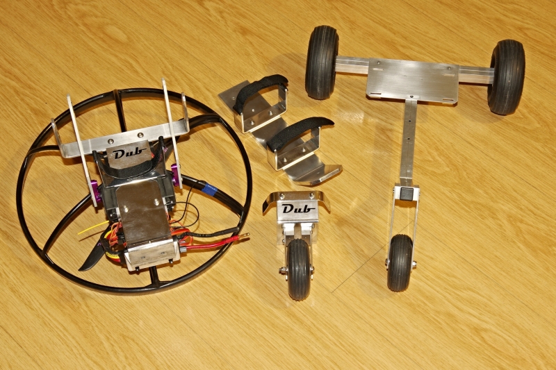 Krosna - motorový RC paragliding