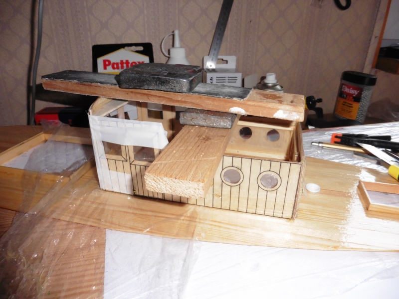 FALKE model rybářského člunu