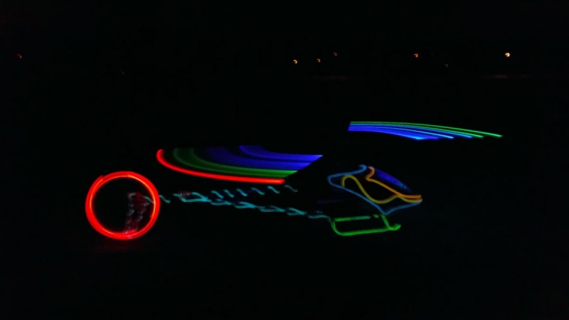 Čiko7 T-Rex 700 Night Flight