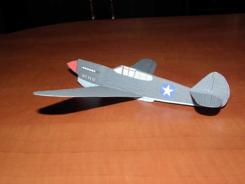 Házedlo Curtiss P-40 Warhawk