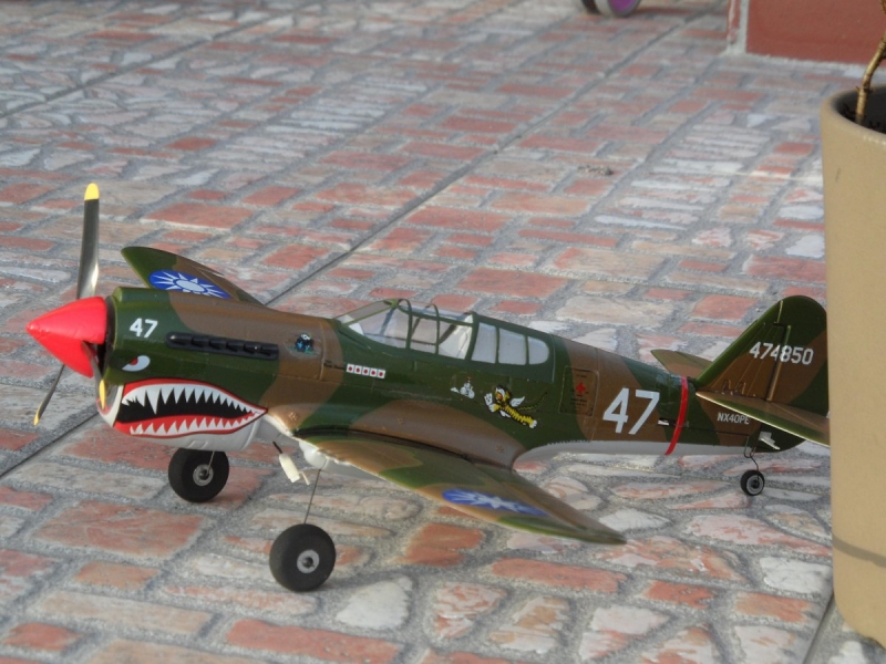 P-40 Warhawk Ultra Micro AS3X