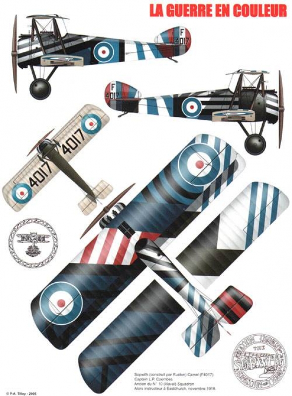 Sopwith Camel - Coombes colour scheme