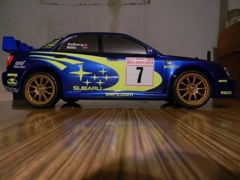 Tamiya TB-02 impreza 2003