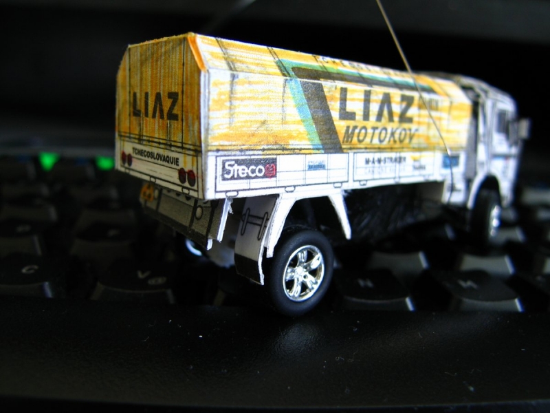 mikro 1/100 LIAZ DAKAR 1985 