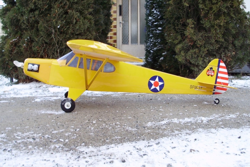 J-3 Cub EP ARF Airline