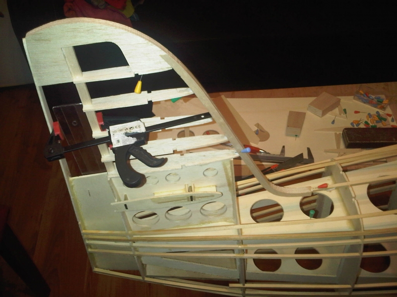 AN-2 pokračování potahu zadní části