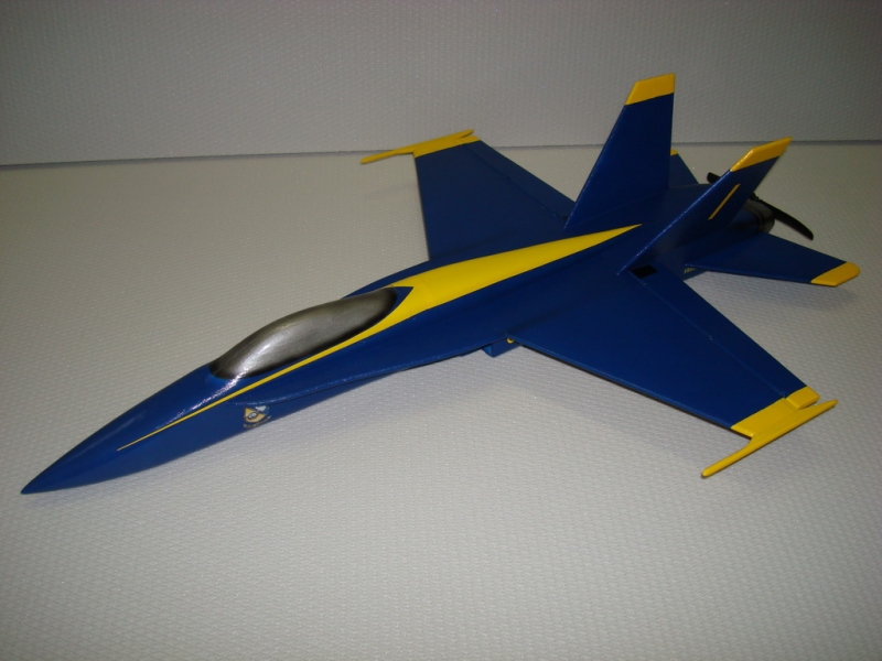 micro F-18 Hornet BLUE ANGELS