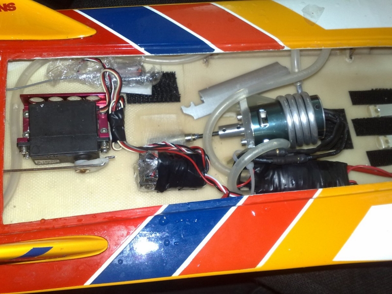 red evo brushless crash