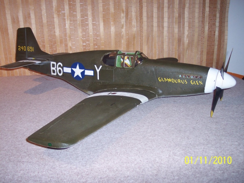 Mustang P51b podvozek