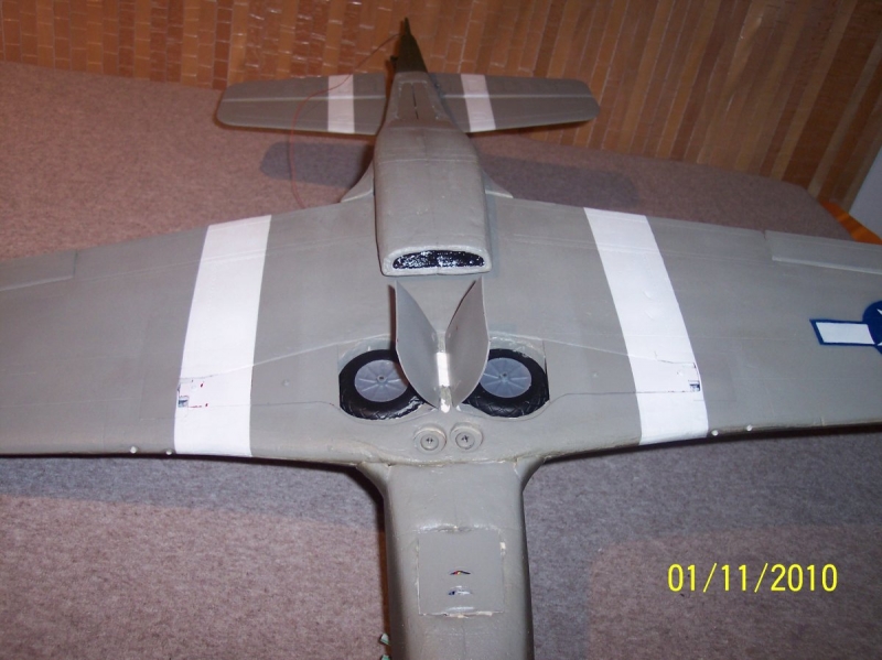 Mustang P51b podvozek