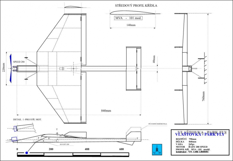 Vlaštovky ss motor el.