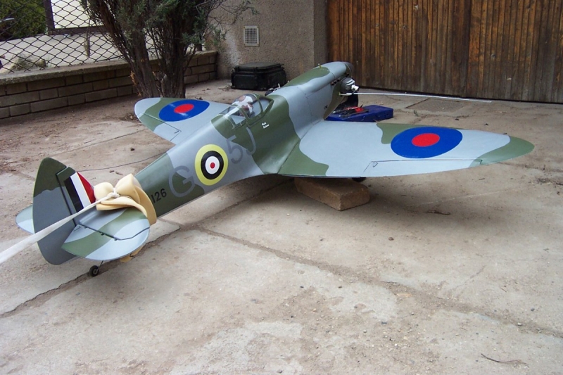 Konec slavného SPITFIRE MK-IA!