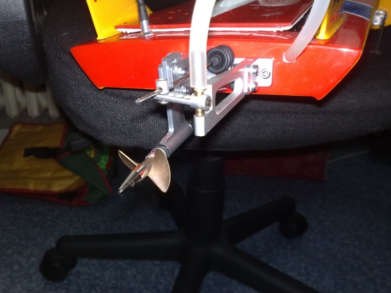 red evo brushless crash