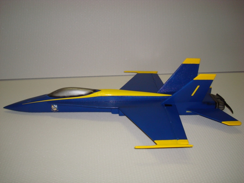 micro F-18 Hornet BLUE ANGELS