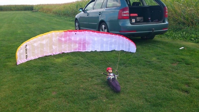 Rc paraglider
