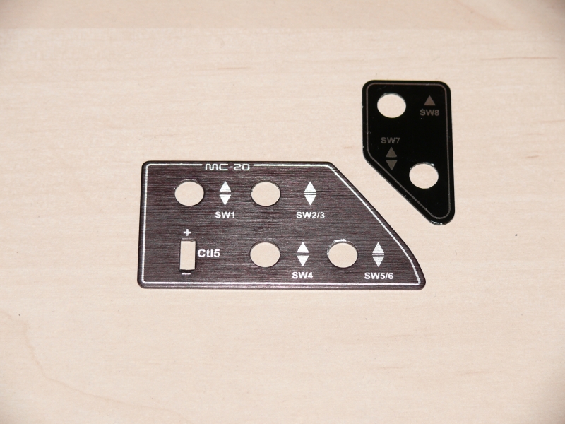 MC 20 úprava popisu vypínačů