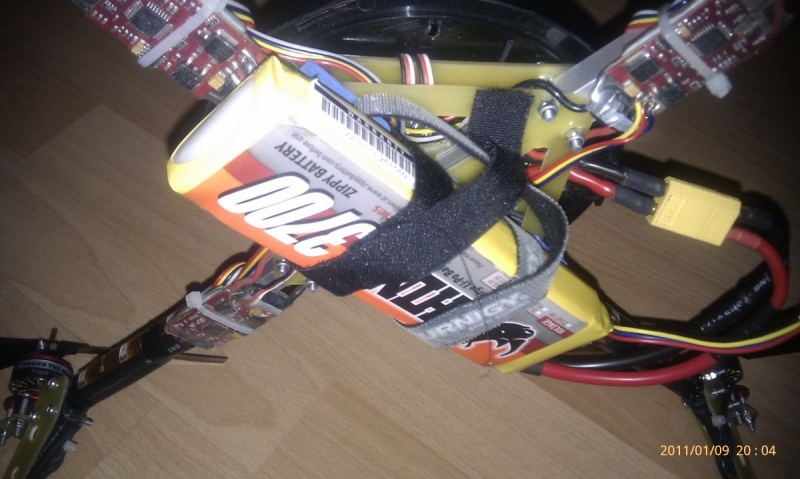 QuadroCopter - X konfiguracia