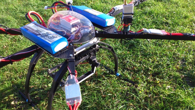 Hexacopter fpv