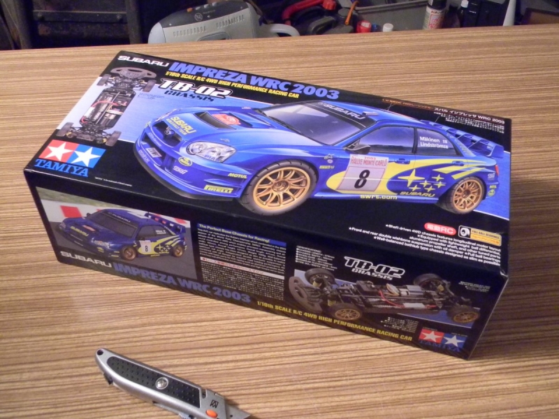 Tamiya TB-02 impreza 2003