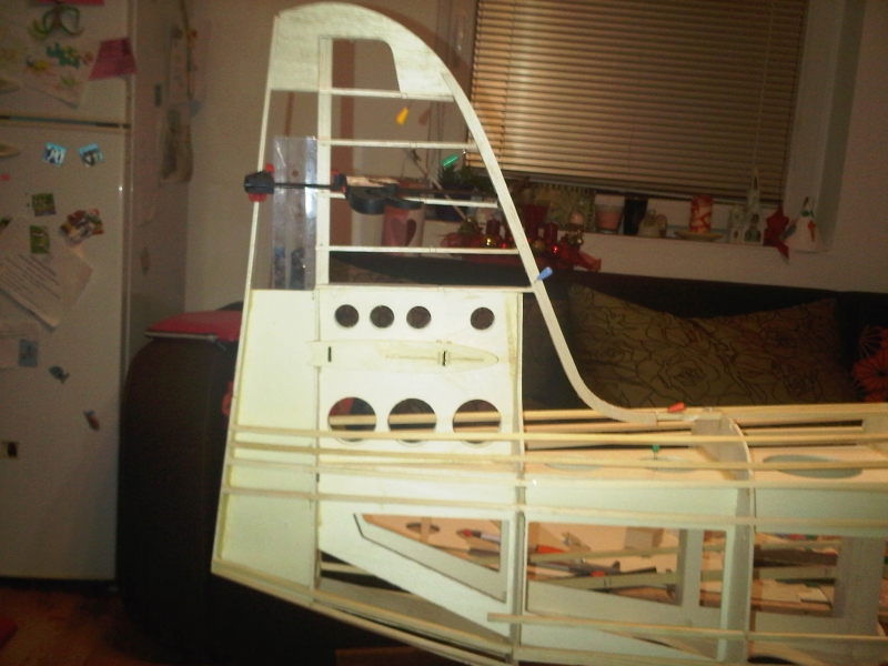 AN-2 pokračování potahu zadní části