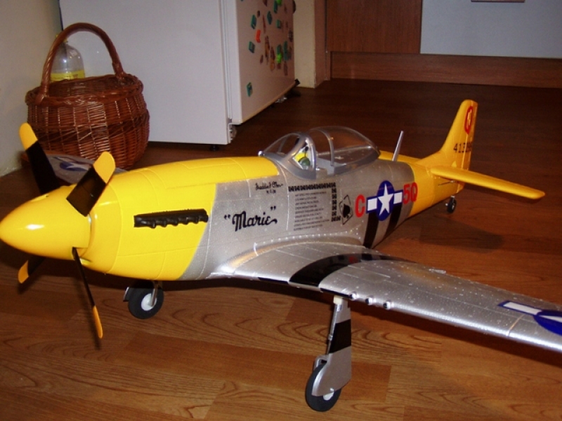 mustang P51 marie
