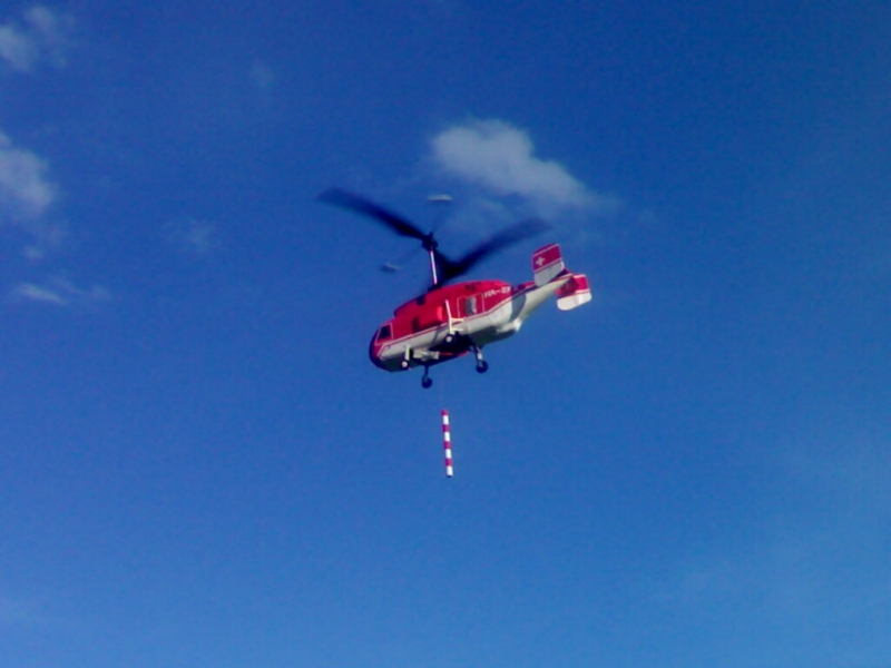 přestavba Easycoptera na Kamov