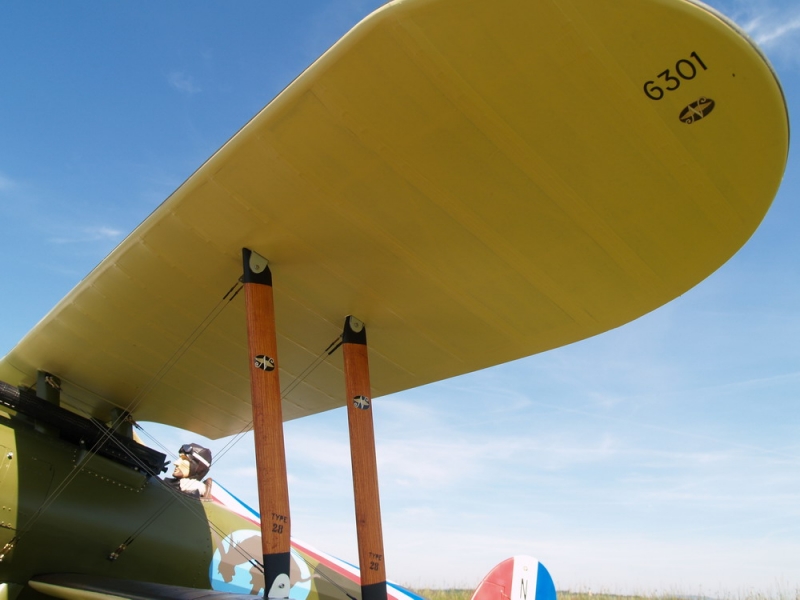 Nieuport N28 v měřítku 1:2,75