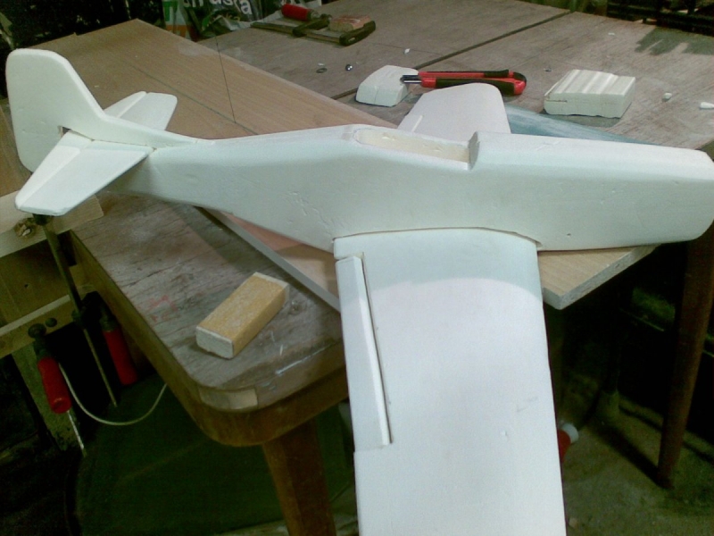 Mustang P51 - nepodařený