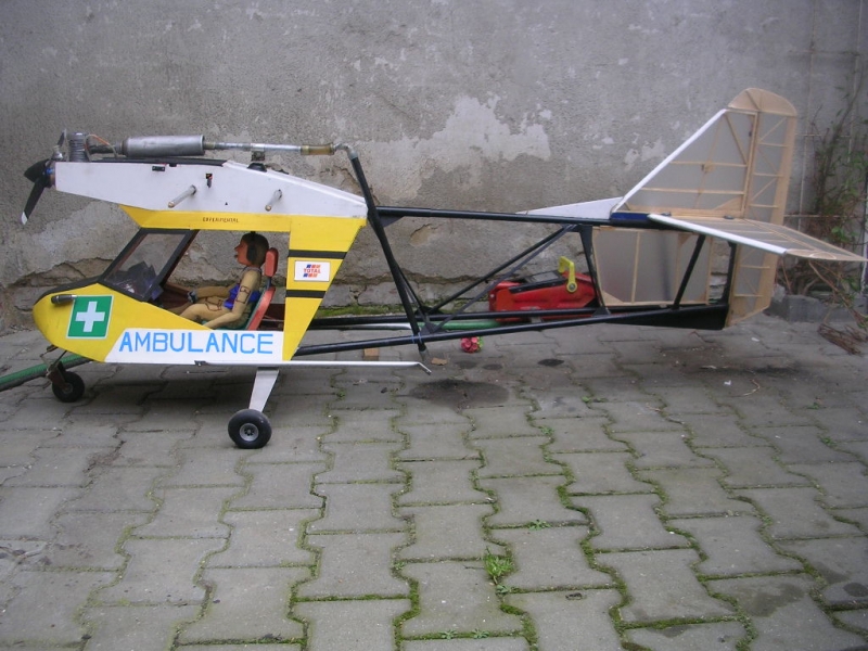 Ultralight-létající veterinář
