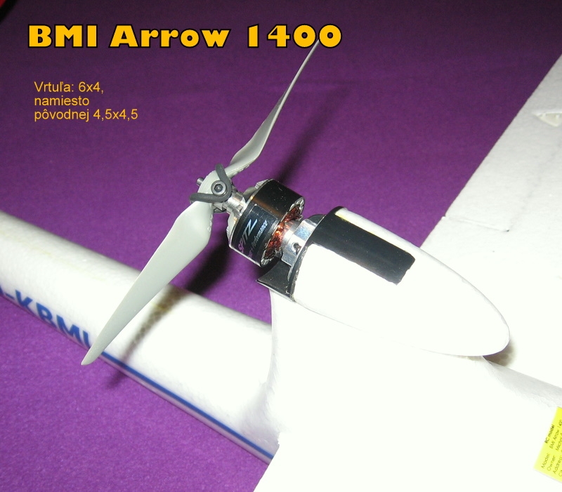 Arrow 1400, BMI