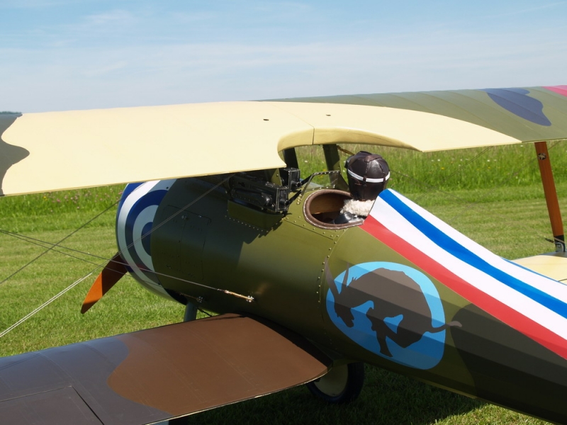 Nieuport N28 v měřítku 1:2,75