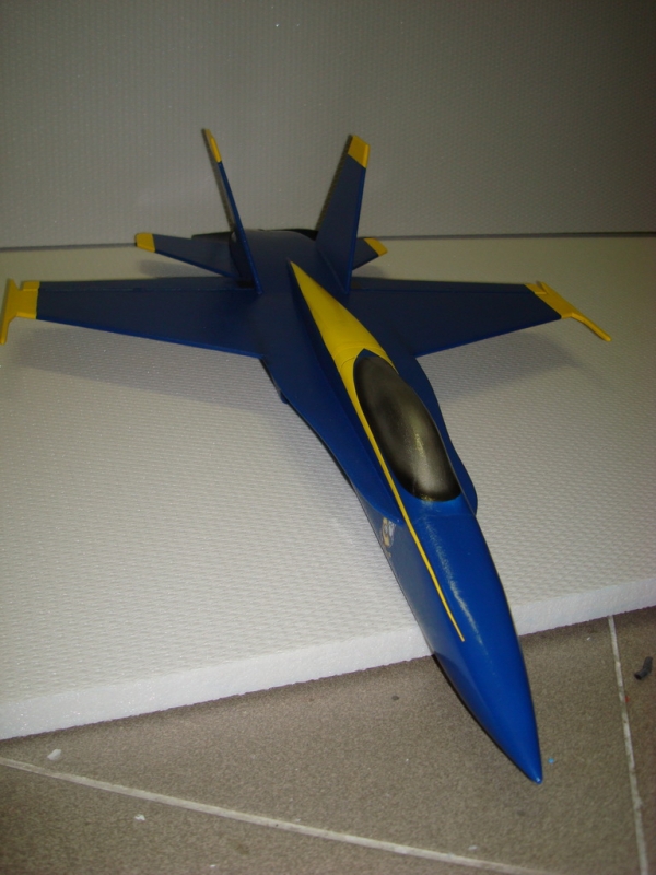 micro F-18 Hornet BLUE ANGELS
