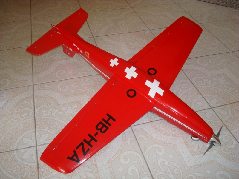 Depronový Pilatus PC-21 v2