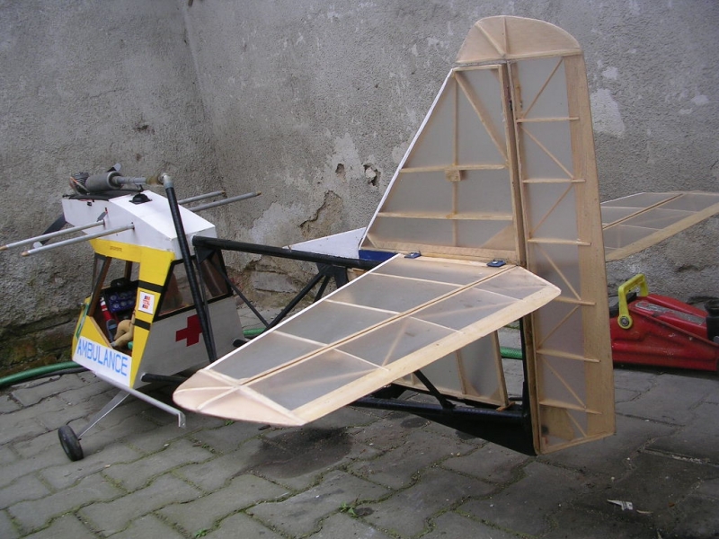 Ultralight-létající veterinář