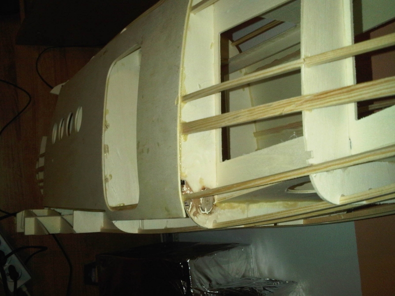 AN-2 pokračování potahu zadní části