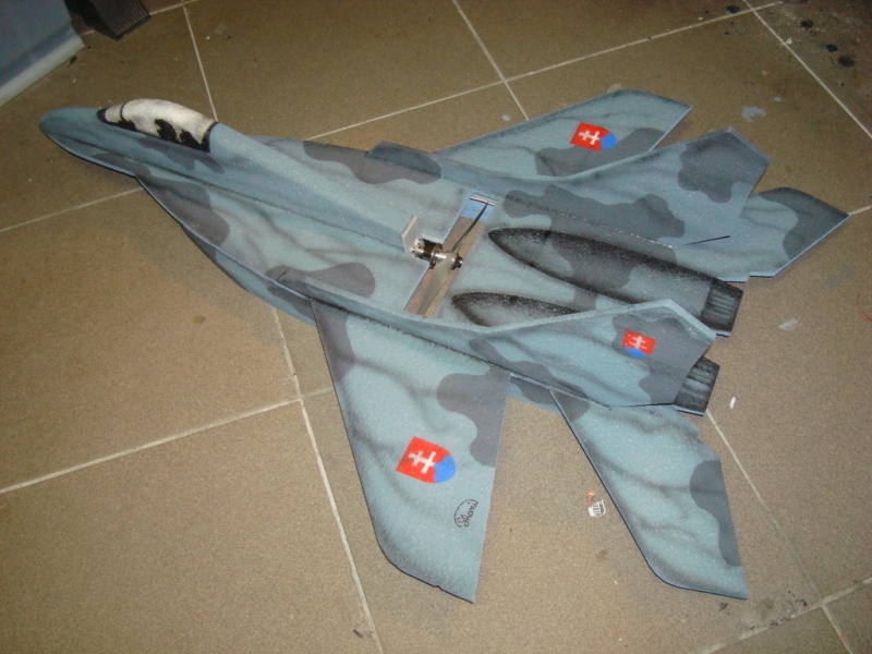 MIG-29 Fulcrum EPP doskáč v2