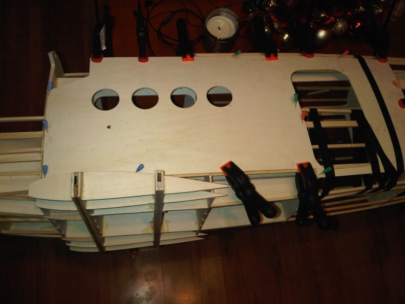 AN-2 pokračování potahu zadní části