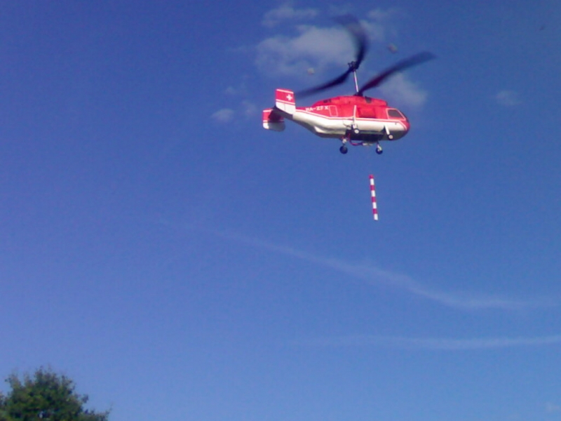 přestavba Easycoptera na Kamov