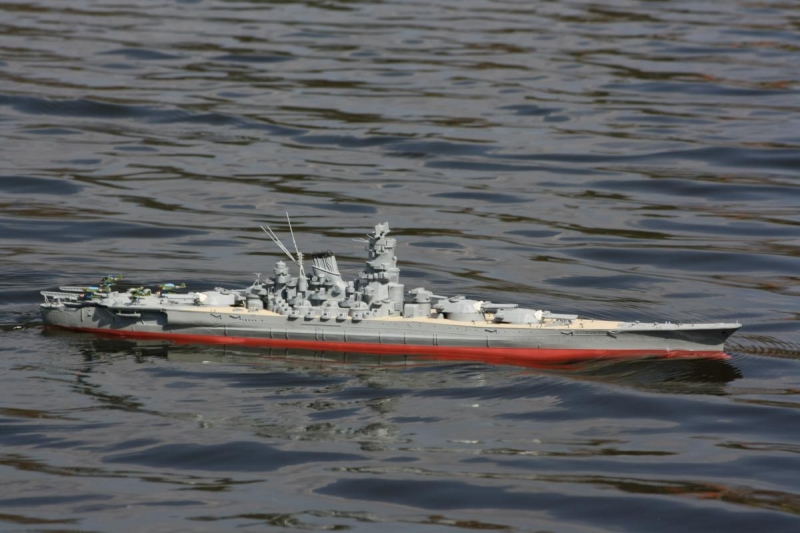 Plovoucí Yamato 1:350