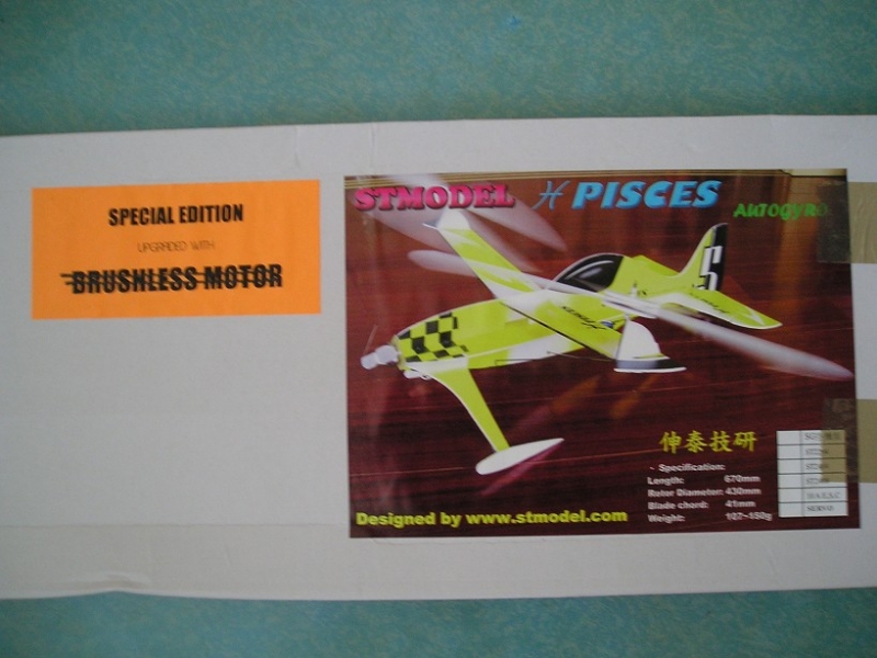 3D autogyro PISCES