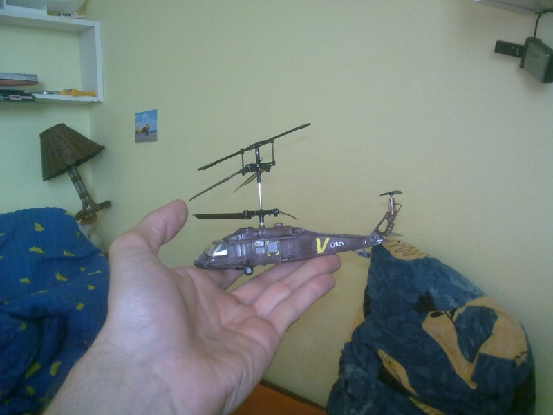 micro heli sikorsky -black haw