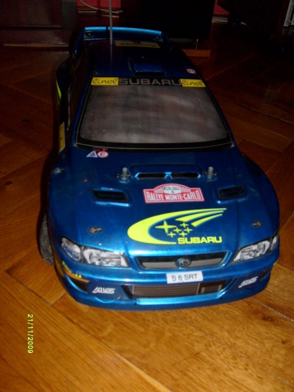 Subaru Impreza WRC vzpomínka