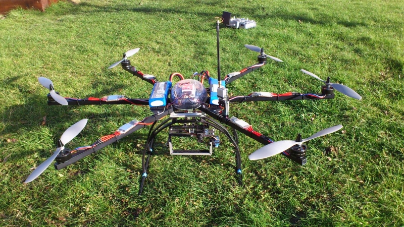 Hexacopter fpv