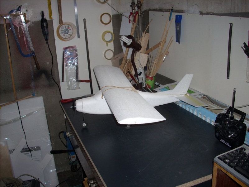 Cesna 172 polystyren