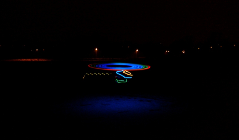 Čiko7 T-Rex 700 Night Flight