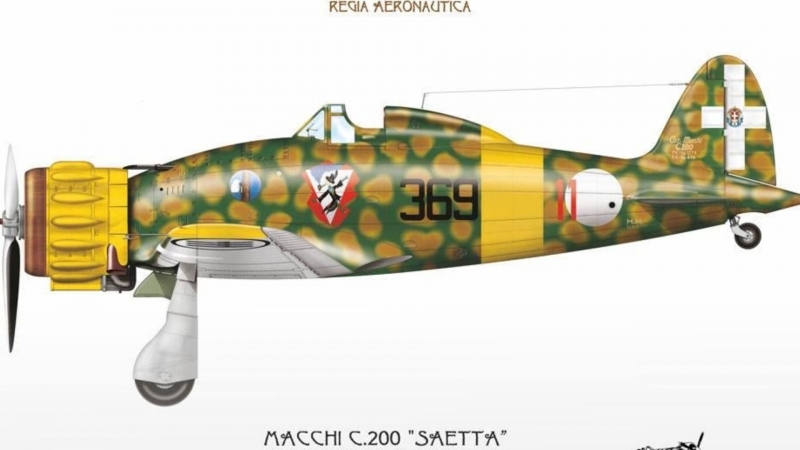 Macchi MC 200 Saetta