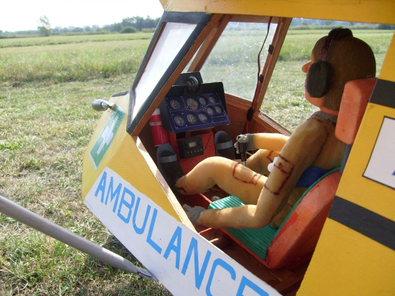 Ultralight-létající veterinář